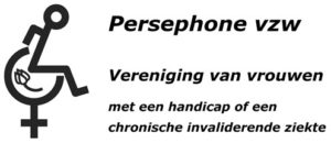 Persephone Logo met tulp en tekst
